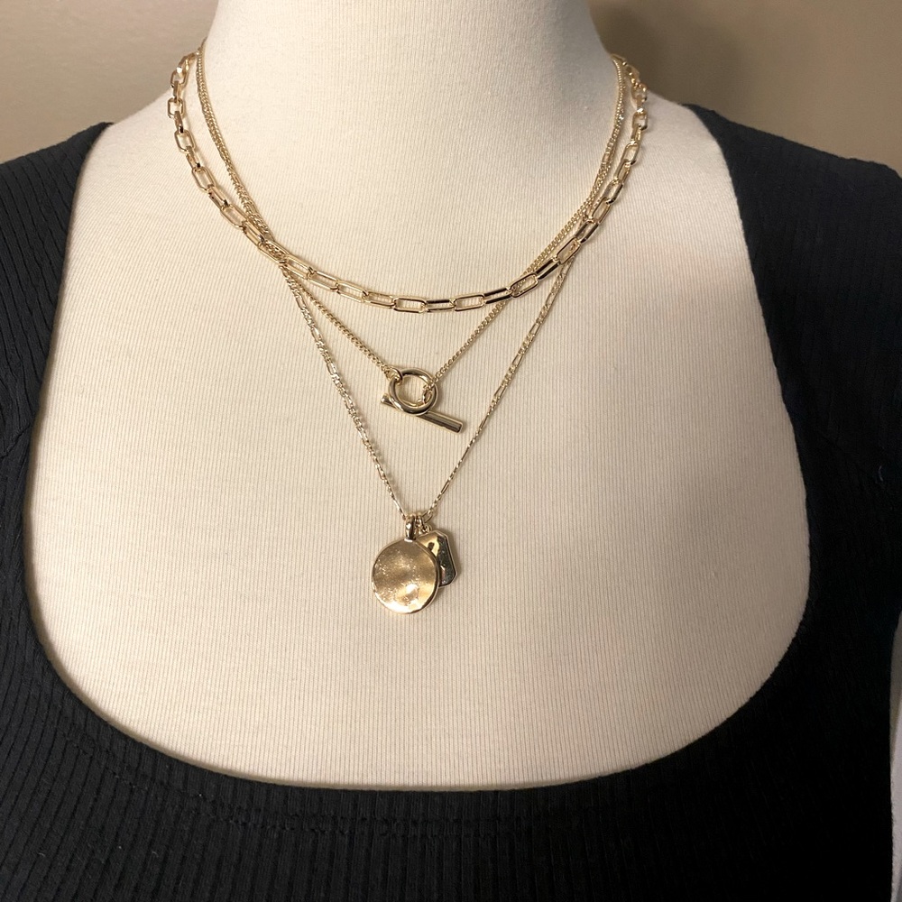 NWT J Crew Three-layer Necklace